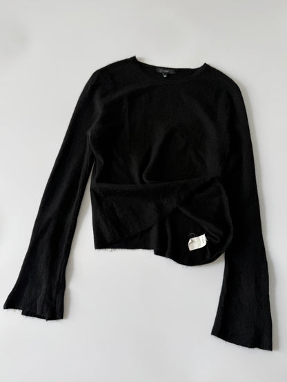 Gucci by Tom Ford Long-Sleeve Asymmetrical Flared Sleeves