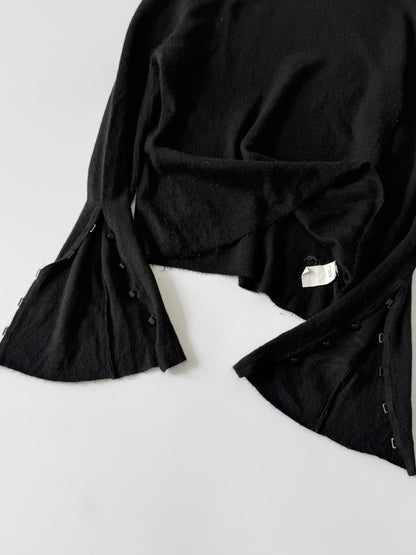 Gucci by Tom Ford Long-Sleeve Asymmetrical Flared Sleeves