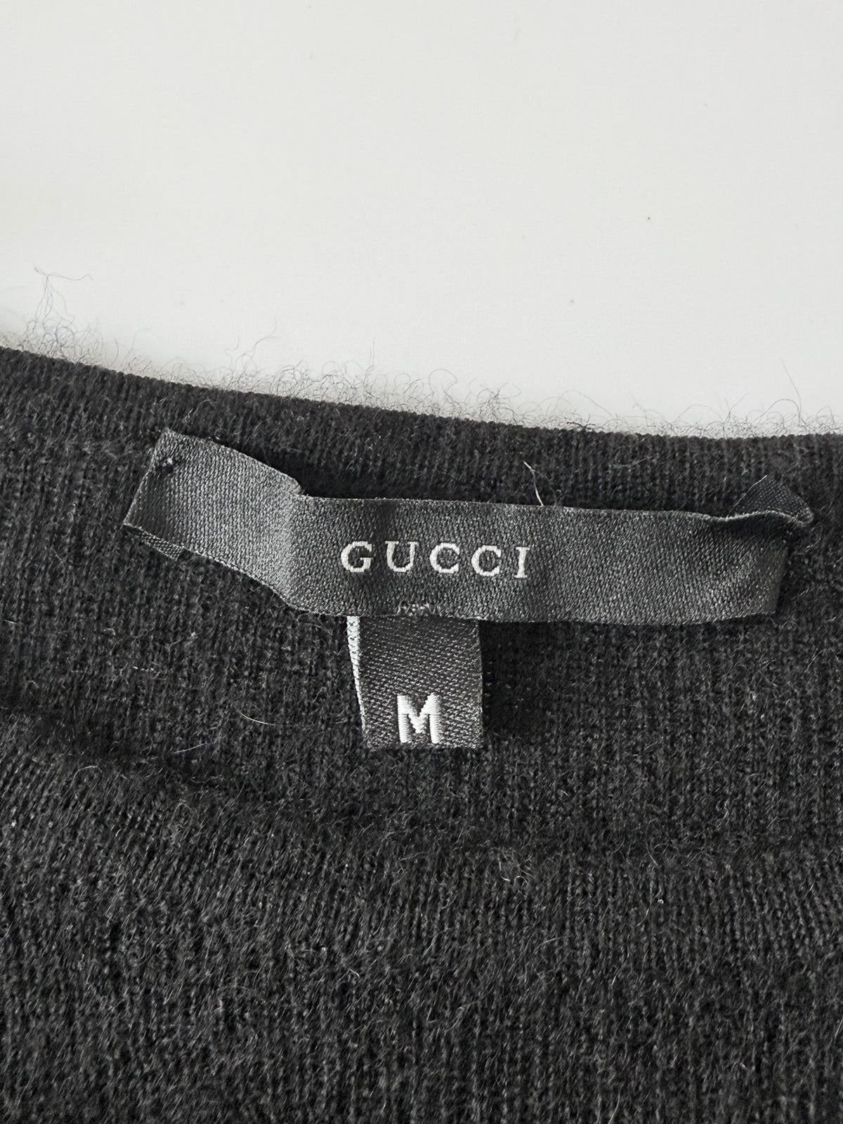 Gucci by Tom Ford Long-Sleeve Asymmetrical Flared Sleeves