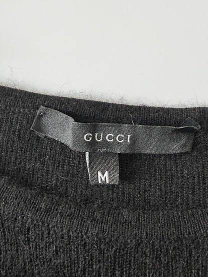 Gucci by Tom Ford Long-Sleeve Asymmetrical Flared Sleeves