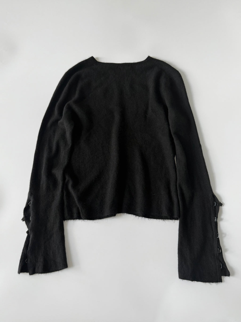 Gucci by Tom Ford Long-Sleeve Asymmetrical Flared Sleeves