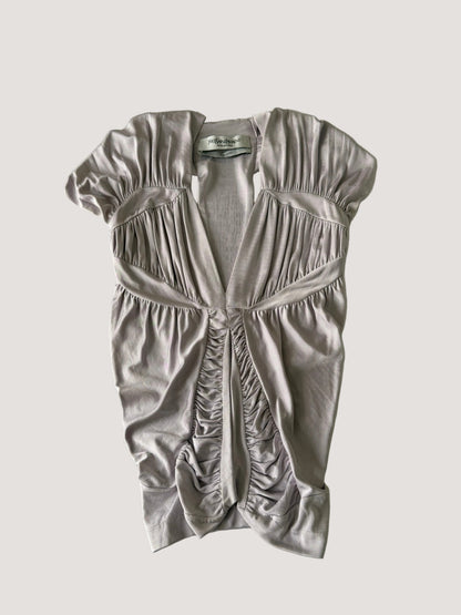 Yves Saint Laurent by Tom Ford S/S 2003 Ruched Blouse Top