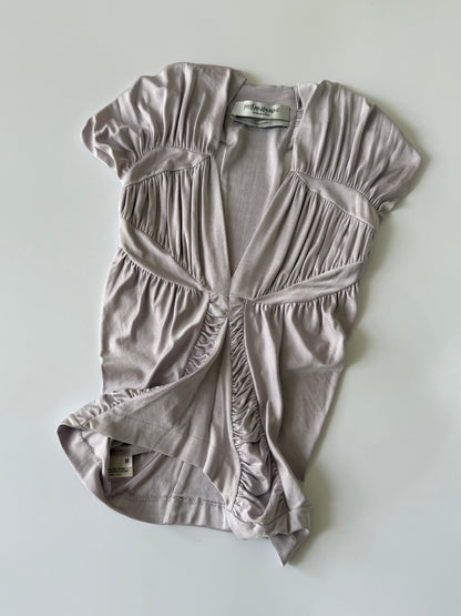 Yves Saint Laurent by Tom Ford S/S 2003 Ruched Blouse Top