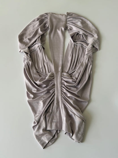 Yves Saint Laurent by Tom Ford S/S 2003 Ruched Blouse Top