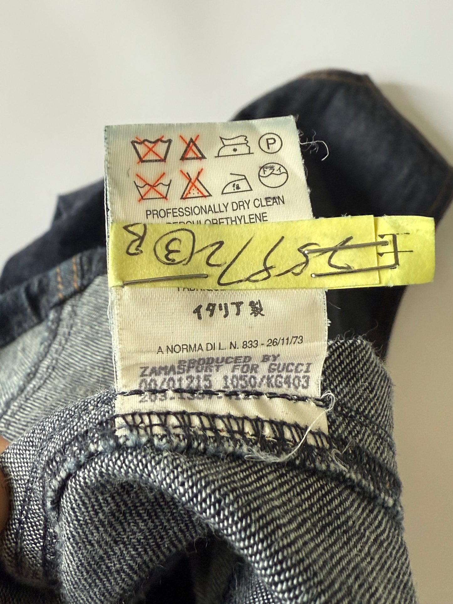 Gucci by Tom Ford S/S2000 Denim Sleeveless Tank Top & Pants
