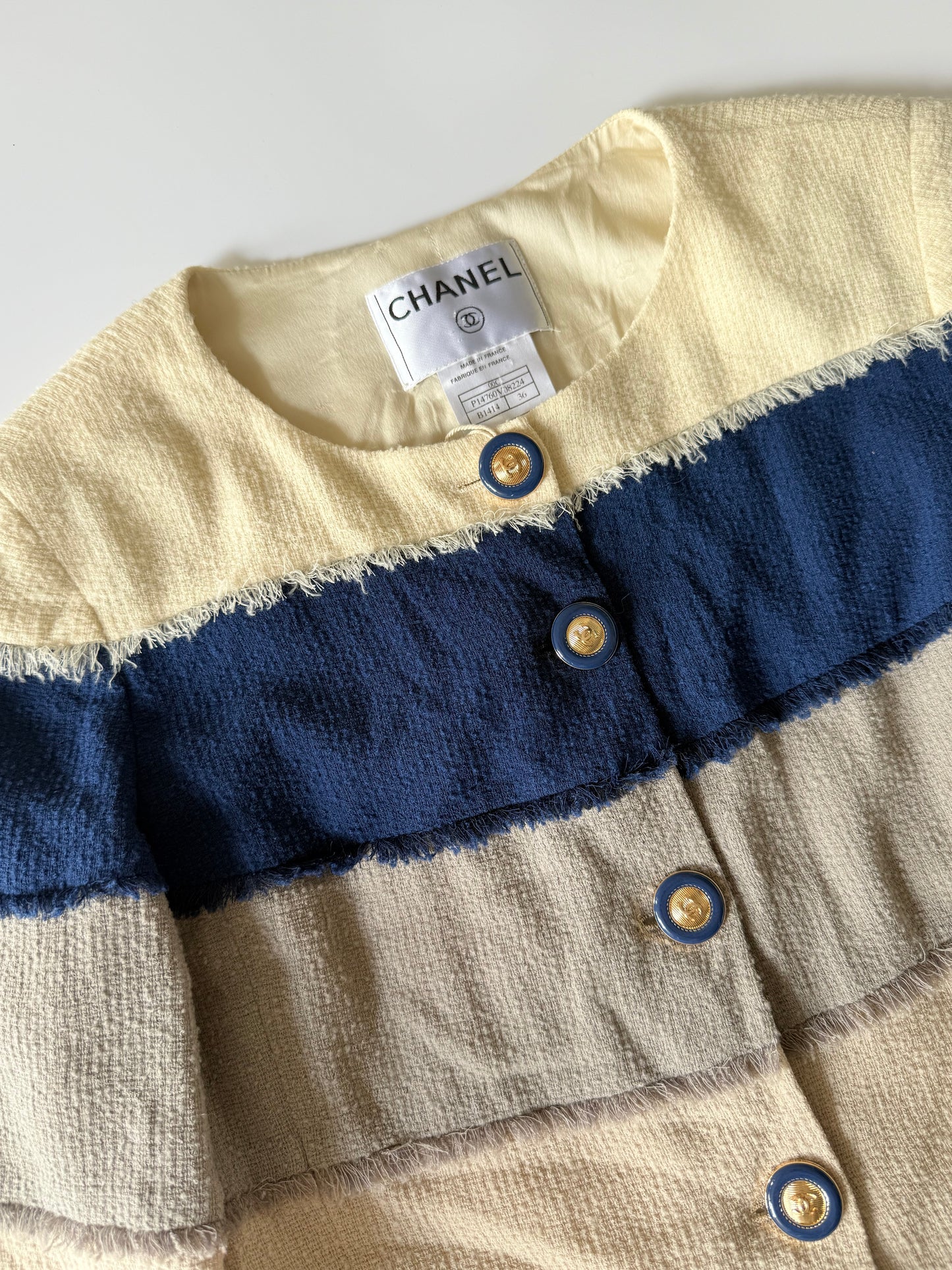 Vintage Chanel 2000’s Cruise Collection Tweed Jacket