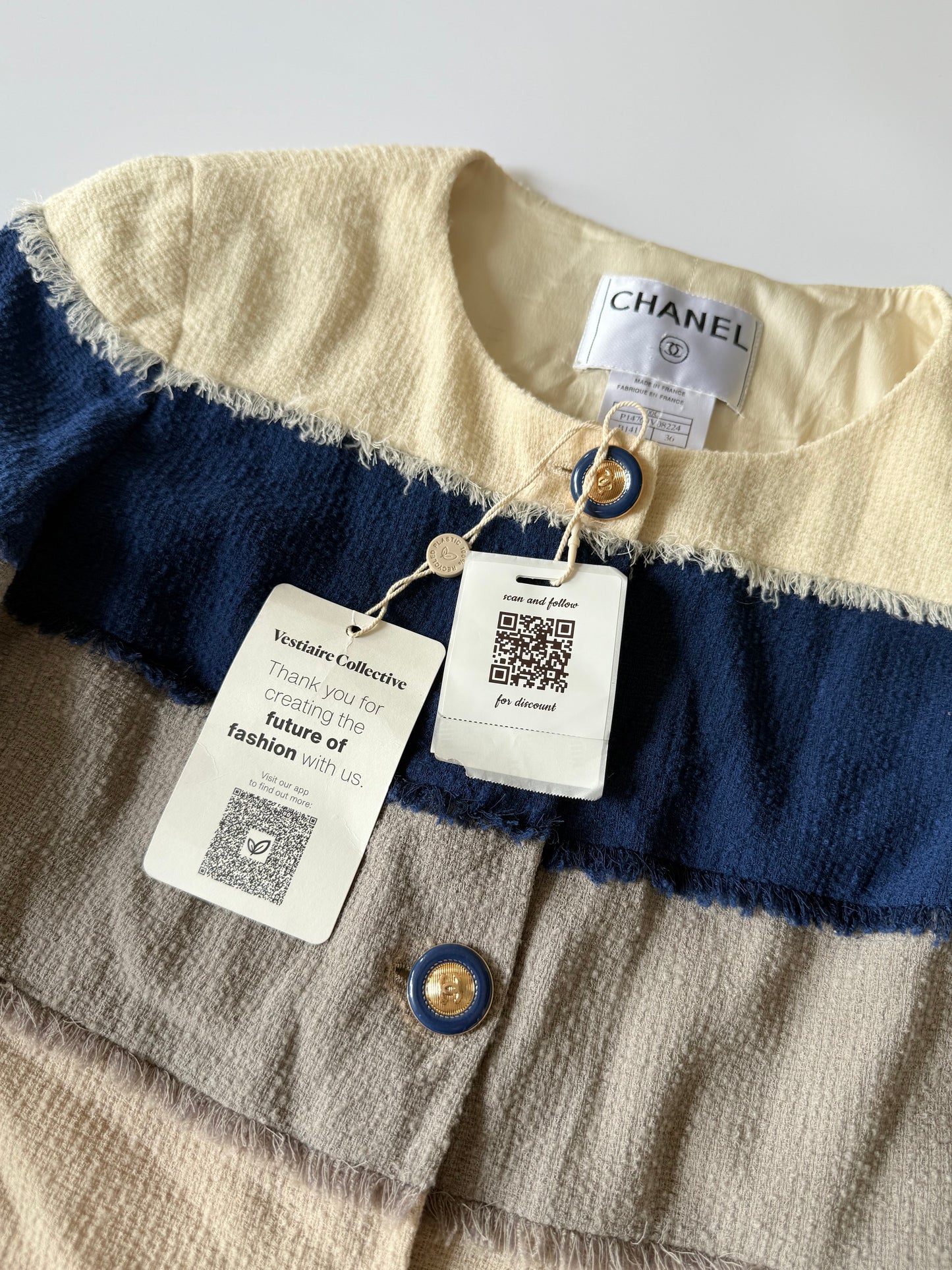 Vintage Chanel 2000’s Cruise Collection Tweed Jacket