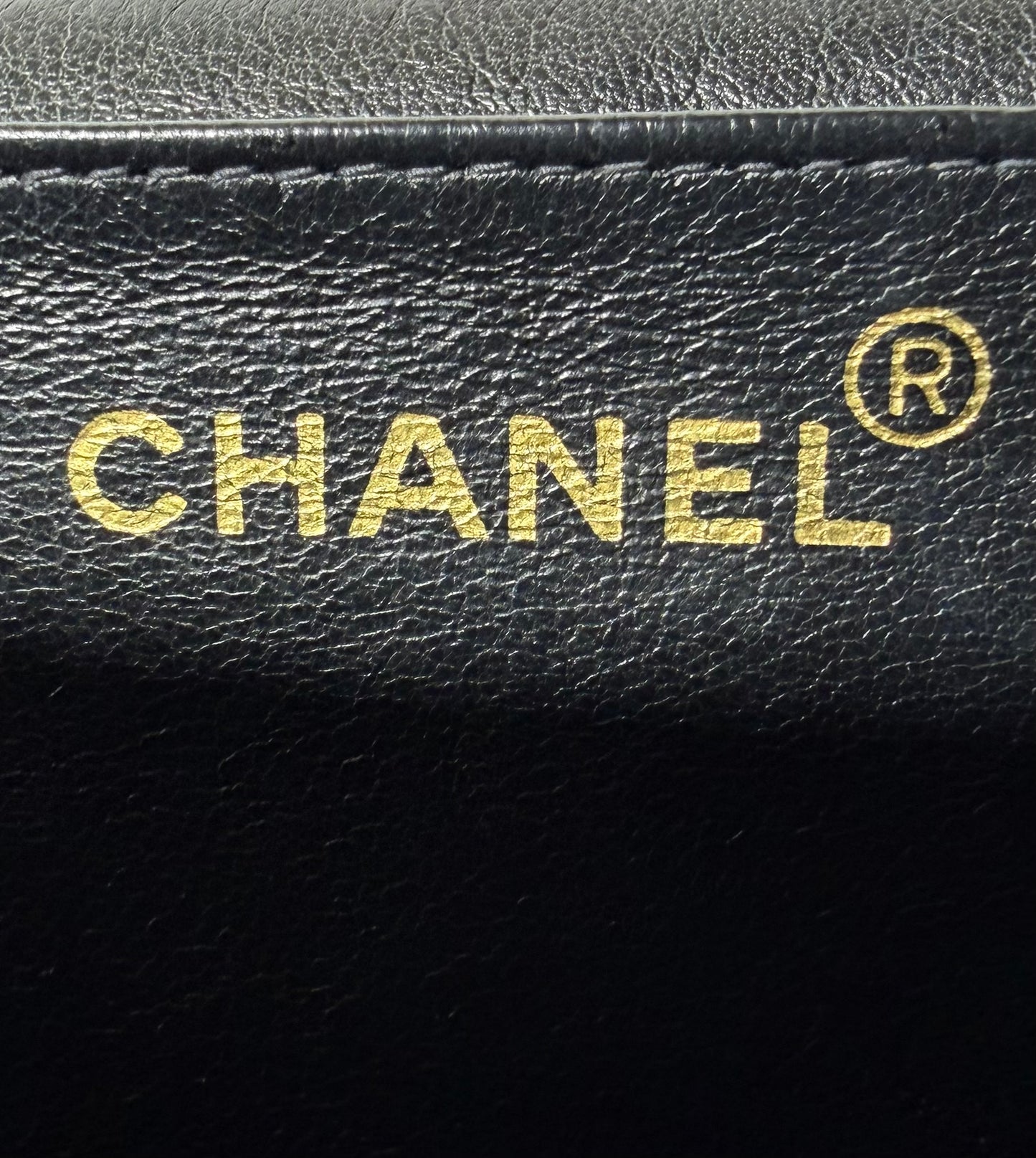 1995 Chanel Jumbo Flap Caviar Kelly Top Handbag