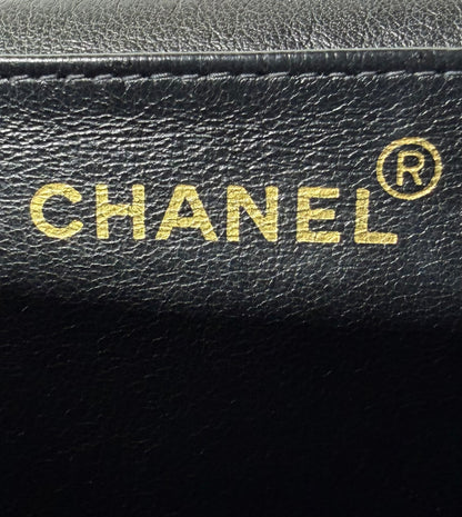 1995 Chanel Jumbo Flap Caviar Kelly Top Handbag
