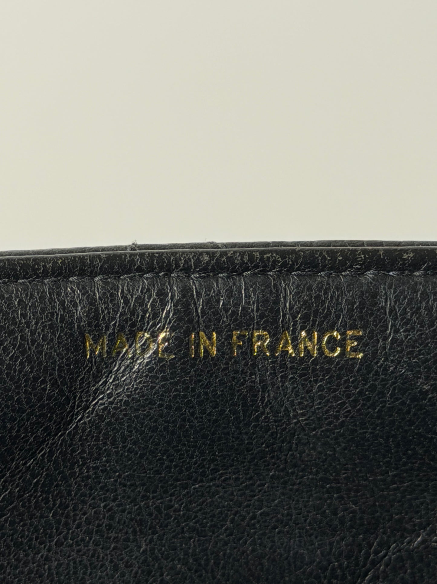 1995 Chanel Jumbo Flap Caviar Kelly Top Handbag