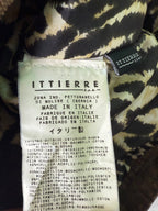 Dolce & Gabbana Corduroy Shearling Jacket Leopard Lining