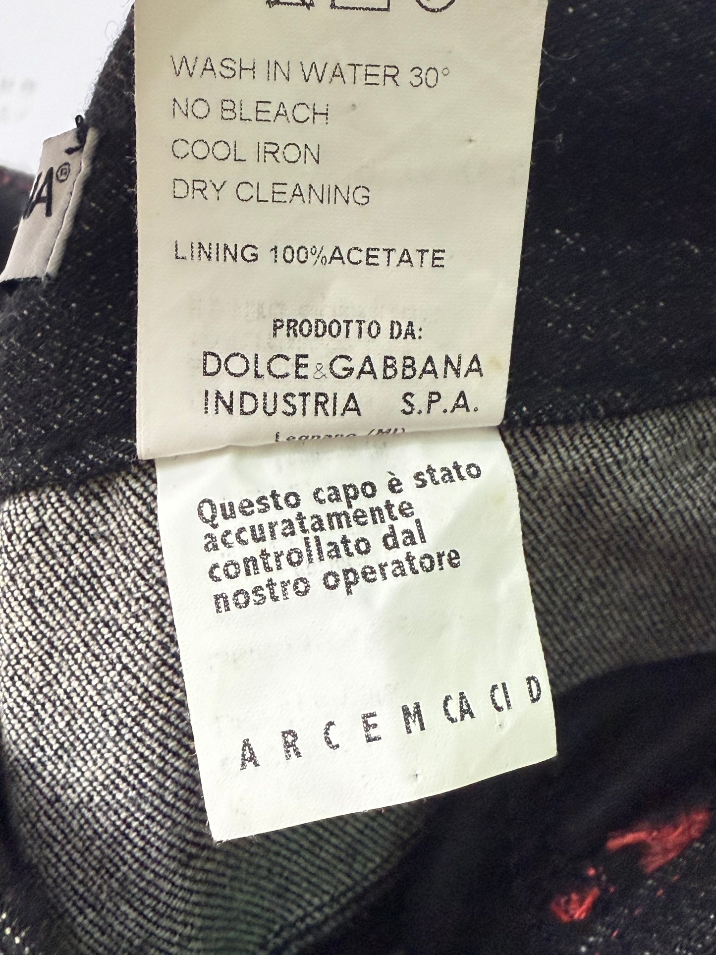 Rare Dolce & Gabbana F/W 1999 Fur Cuff Pants
