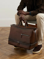 Berluti Venezia Leather Holdall Bag