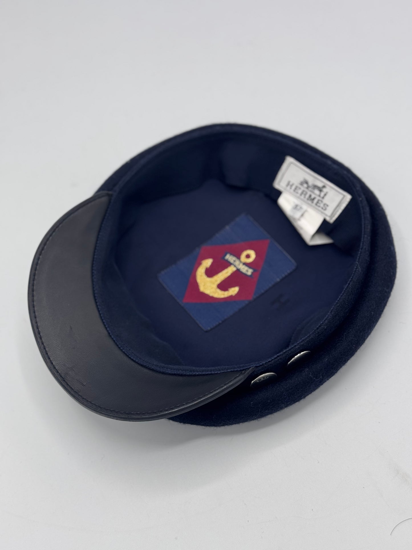 Wool hat hermes Burgundy/Saint honore bernet hermes