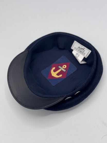 Wool hat hermes Burgundy/Saint honore bernet hermes