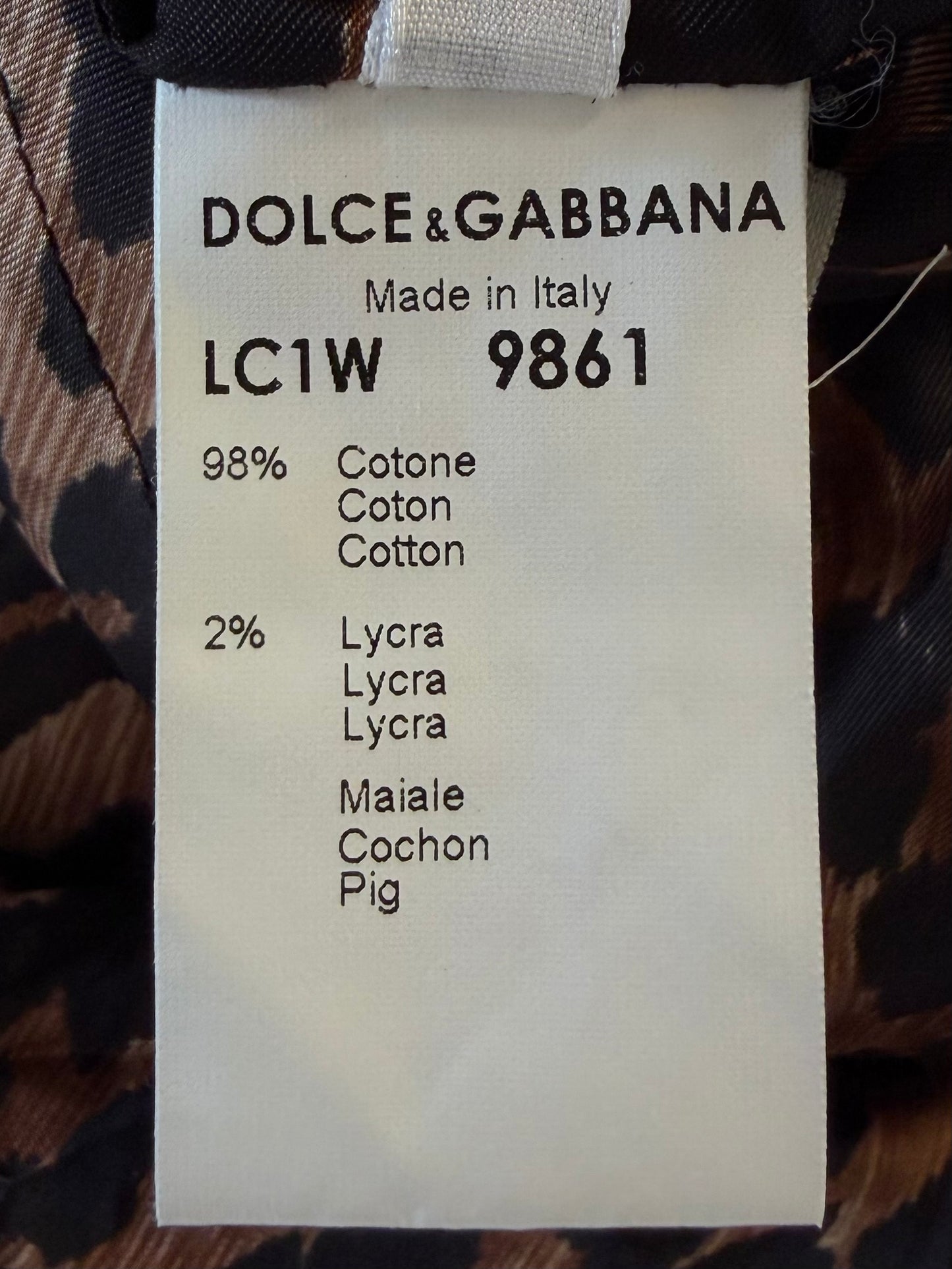 Dolce & Gabbana Brown Butterfly Suede Coat