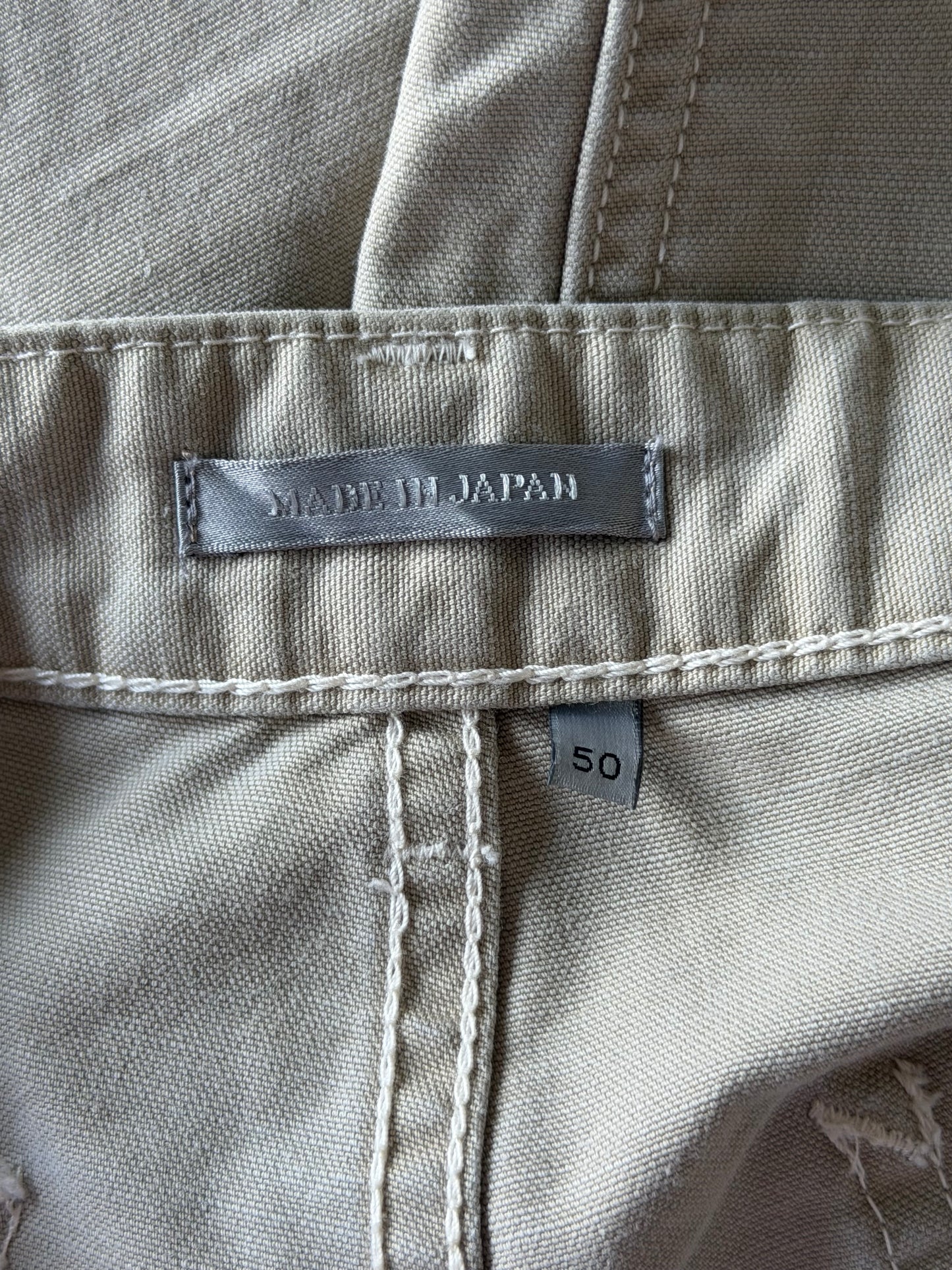 Dior x Lewis Hamilton Beige Carpenter Pants