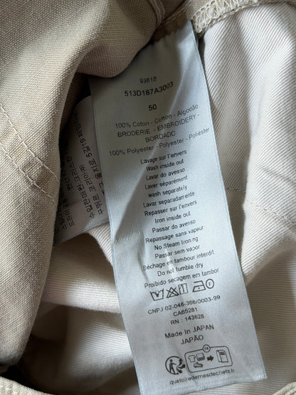 Dior x Lewis Hamilton Beige Carpenter Pants