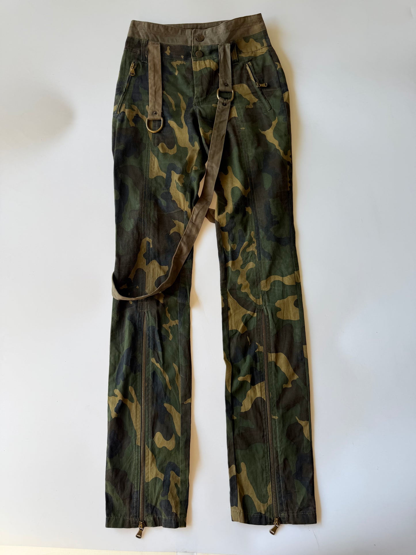 Dolce & Gabbana 03 AW Strap Camo Pants