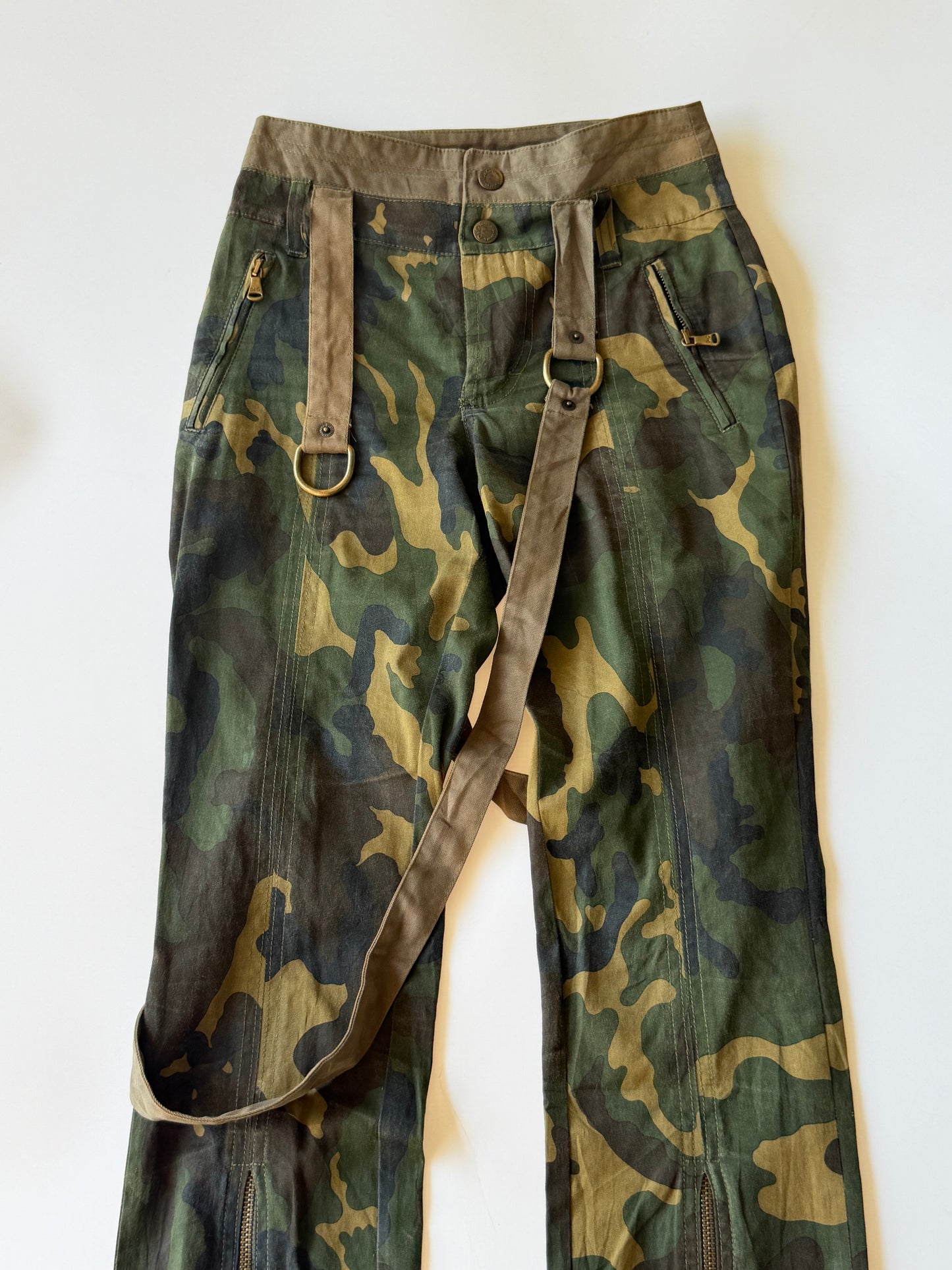 Dolce & Gabbana 03 AW Strap Camo Pants