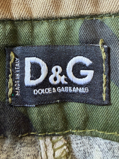 Dolce & Gabbana 03 AW Strap Camo Pants