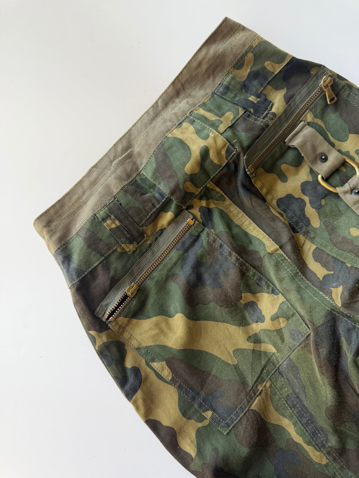 Dolce & Gabbana 03 AW Strap Camo Pants