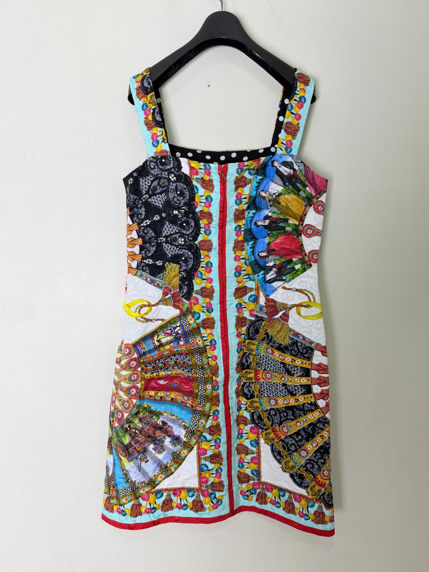 Dolce & Gabbana Floral Print Jacquard Mini Dress