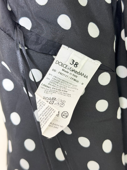 Dolce & Gabbana Floral Print Jacquard Mini Dress