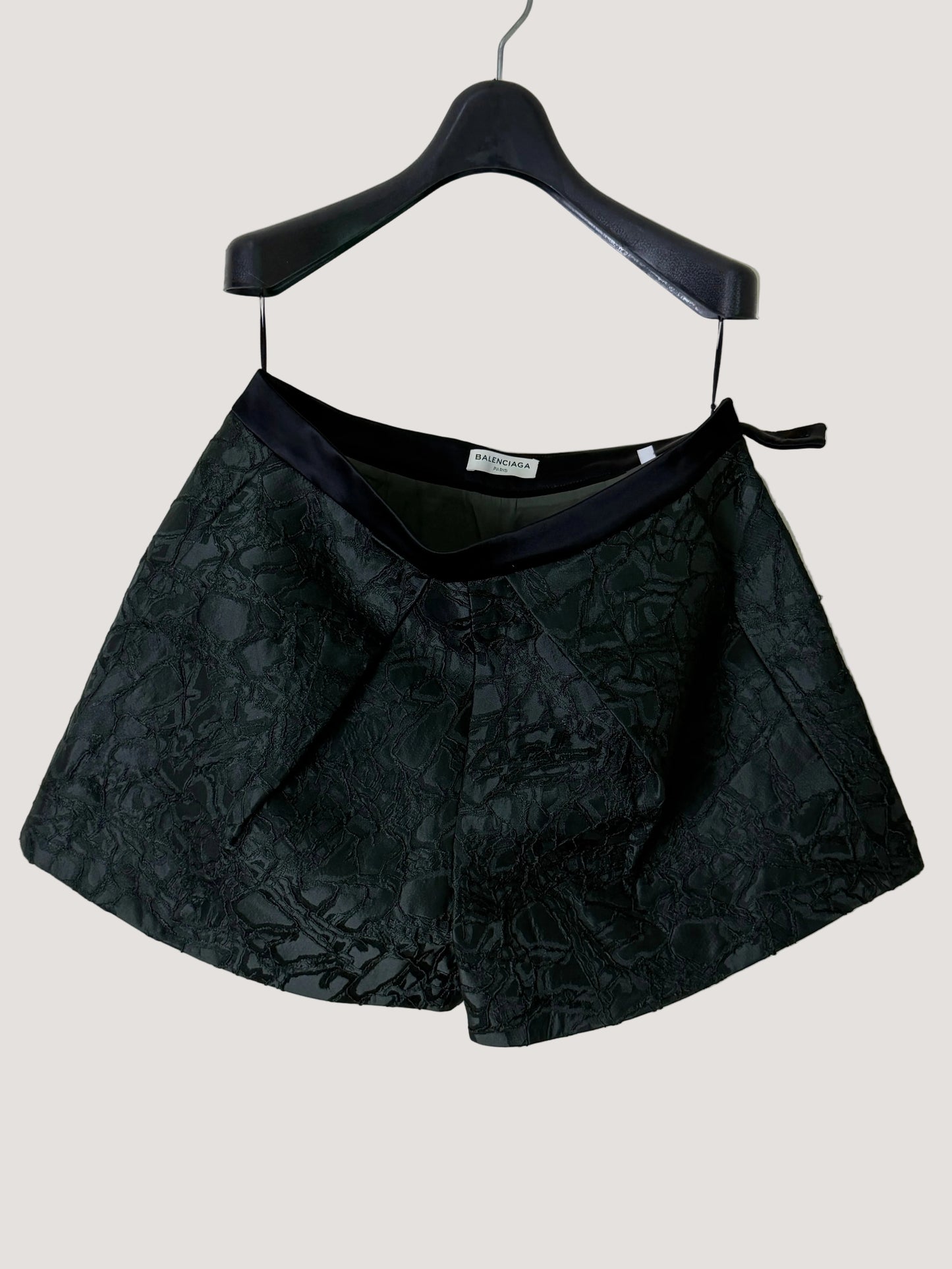 Balenciaga High-Waisted Floral Jacquard Pattern