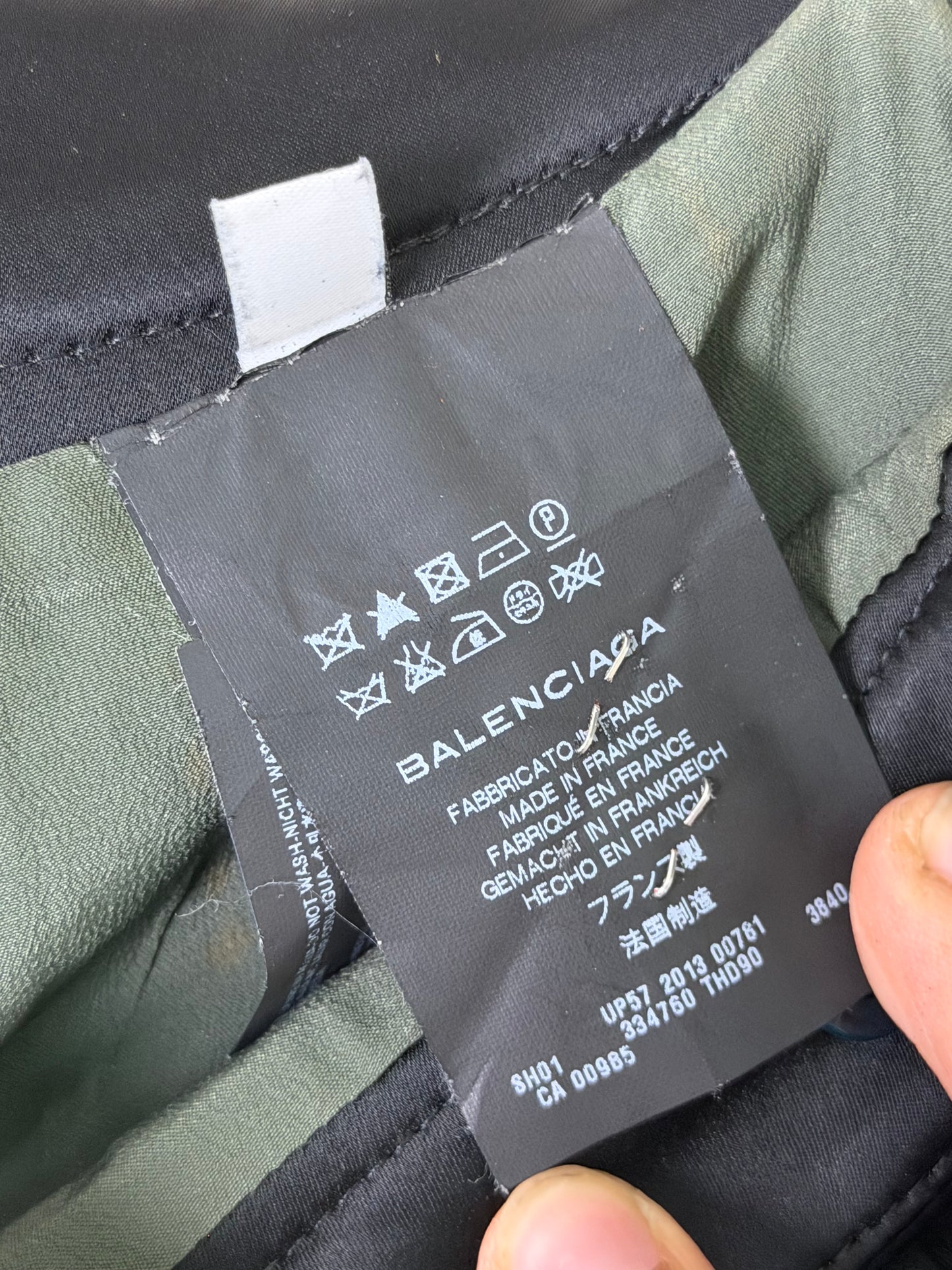 Balenciaga High-Waisted Floral Jacquard Pattern