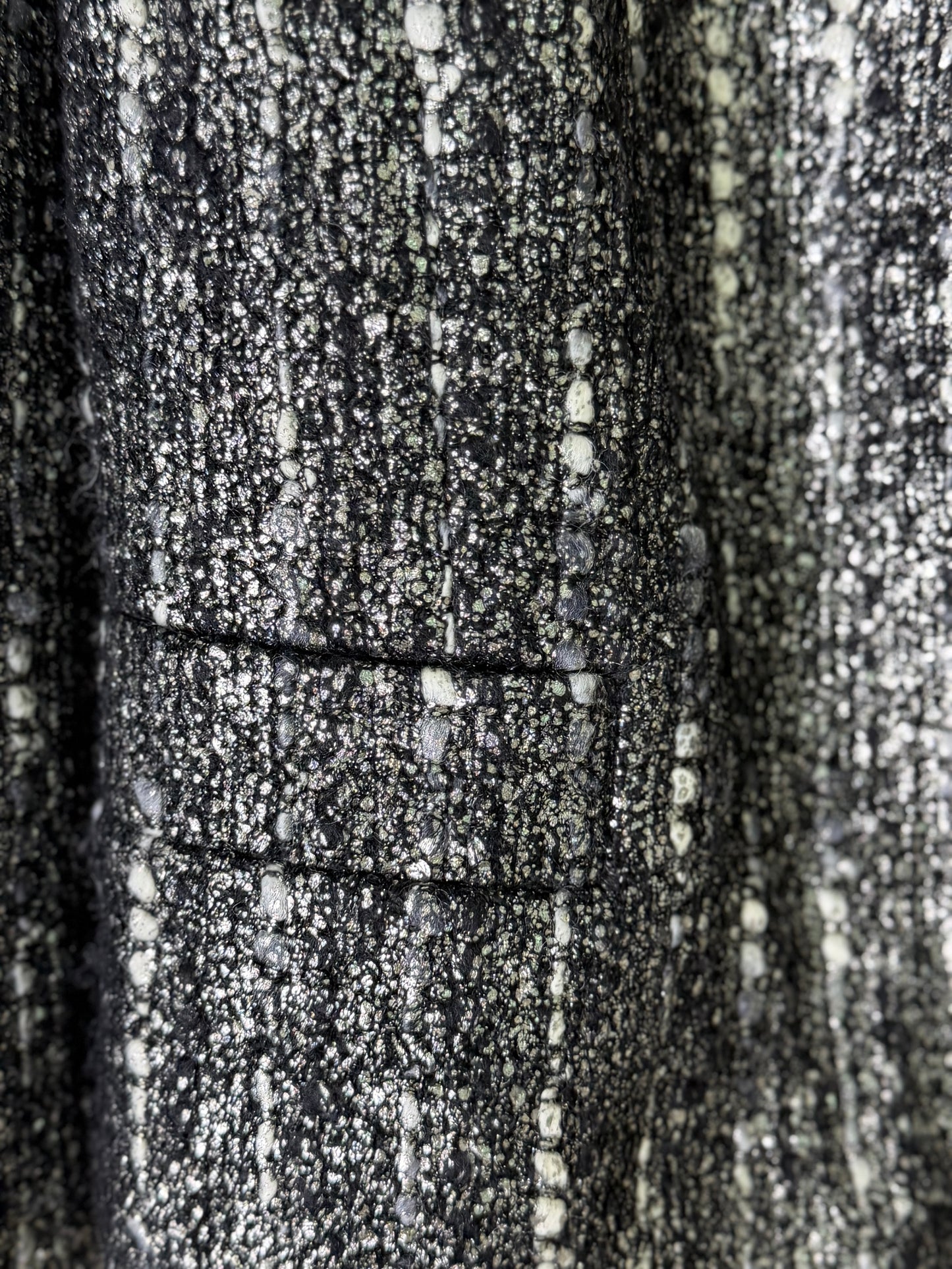 Prada Black Fiber Tweed Jacket