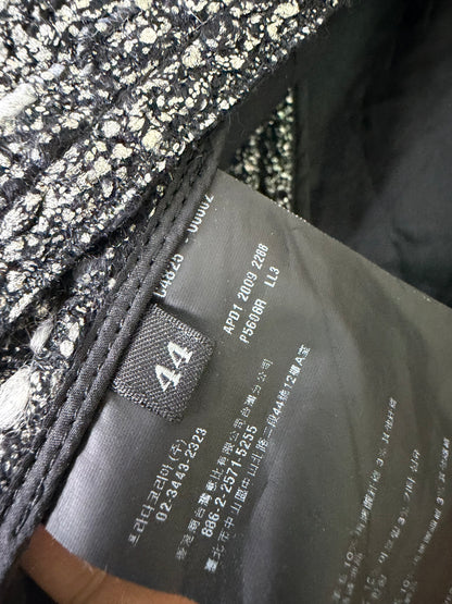 Prada Black Fiber Tweed Jacket