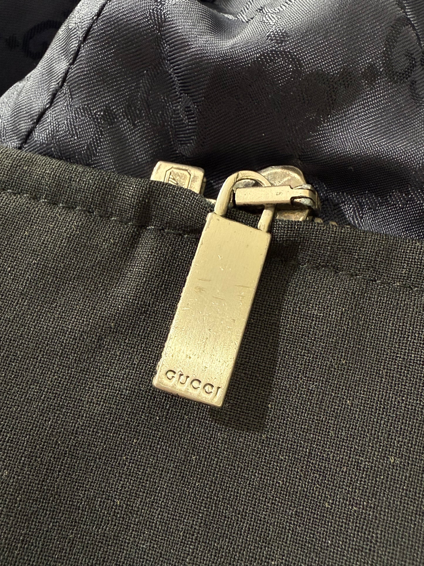 Gucci by Tom Ford F/W 98 Shoulder Padded GG Mono Lining