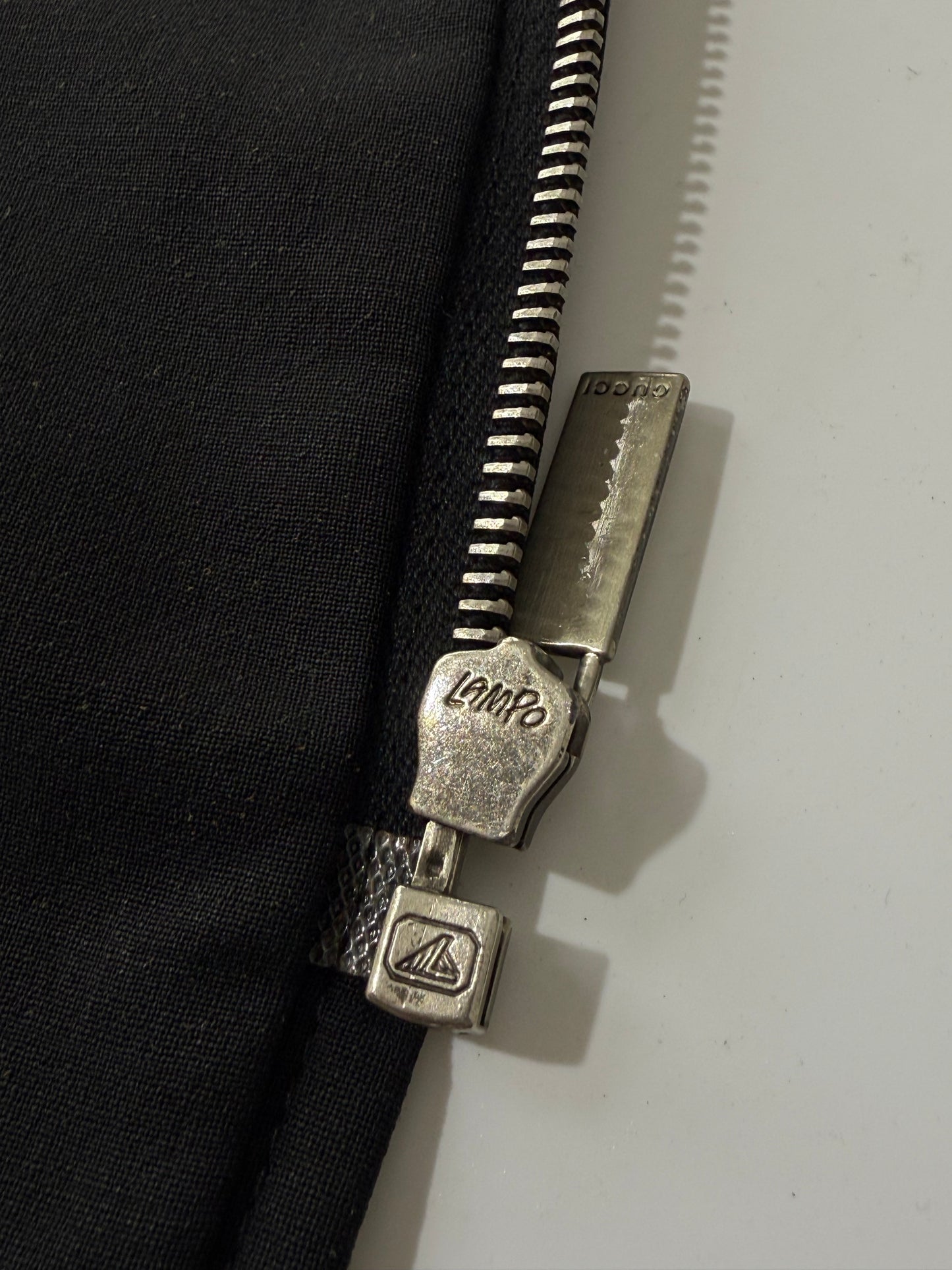 Gucci by Tom Ford F/W 98 Shoulder Padded GG Mono Lining