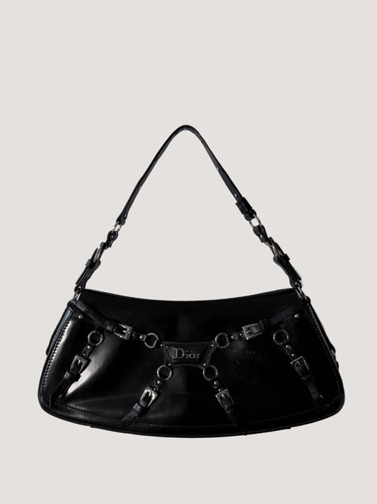 Dior John Galliano The Latest Blonde Bondage Shoulder Bag