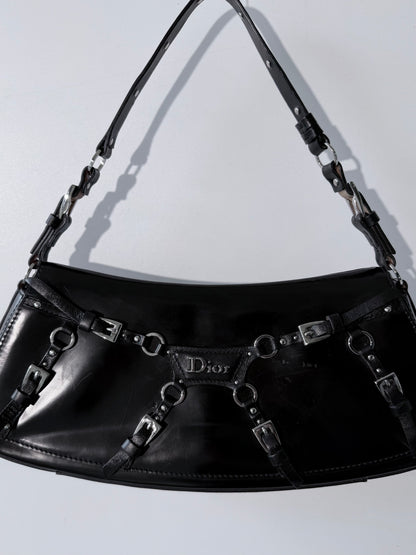 Dior John Galliano The Latest Blonde Bondage Shoulder Bag
