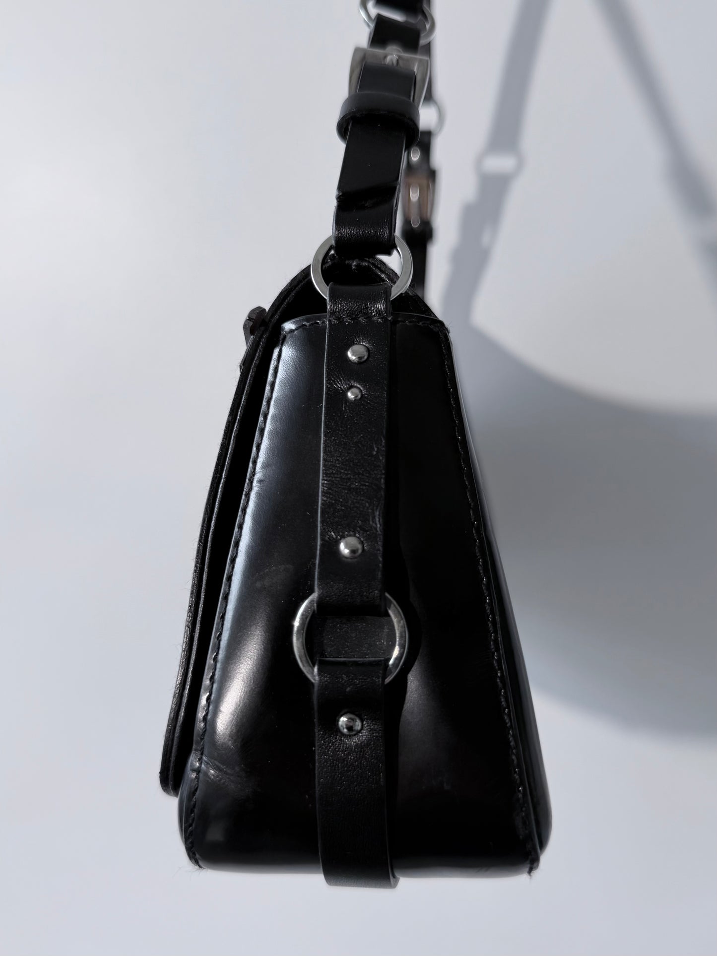 Dior John Galliano The Latest Blonde Bondage Shoulder Bag