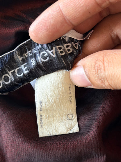 Dolce & Gabbana Very Rare FW1992 Upside Down Jacket