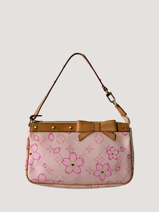 Louis Vuitton Takashi Murakami Pink Cherry Blossom Pochette