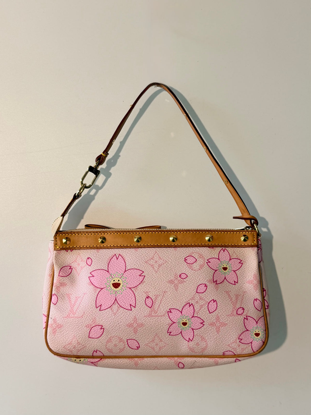Louis Vuitton Takashi Murakami Pink Cherry Blossom Pochette