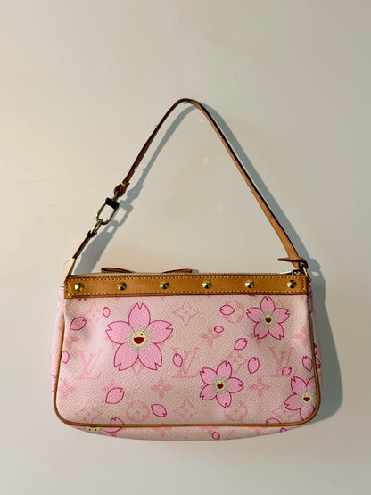 Louis Vuitton Takashi Murakami Pink Cherry Blossom Pochette