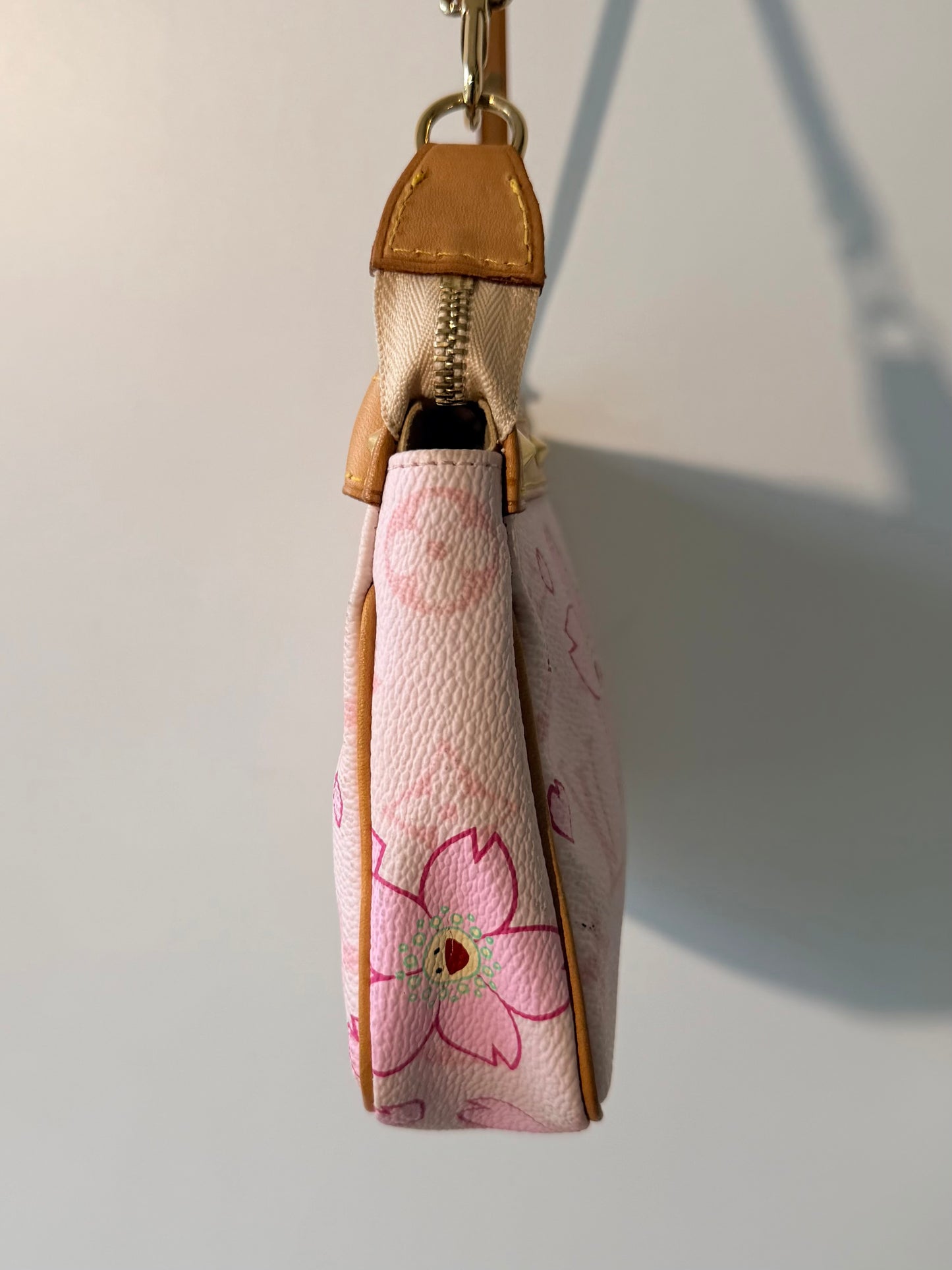 Louis Vuitton Takashi Murakami Pink Cherry Blossom Pochette