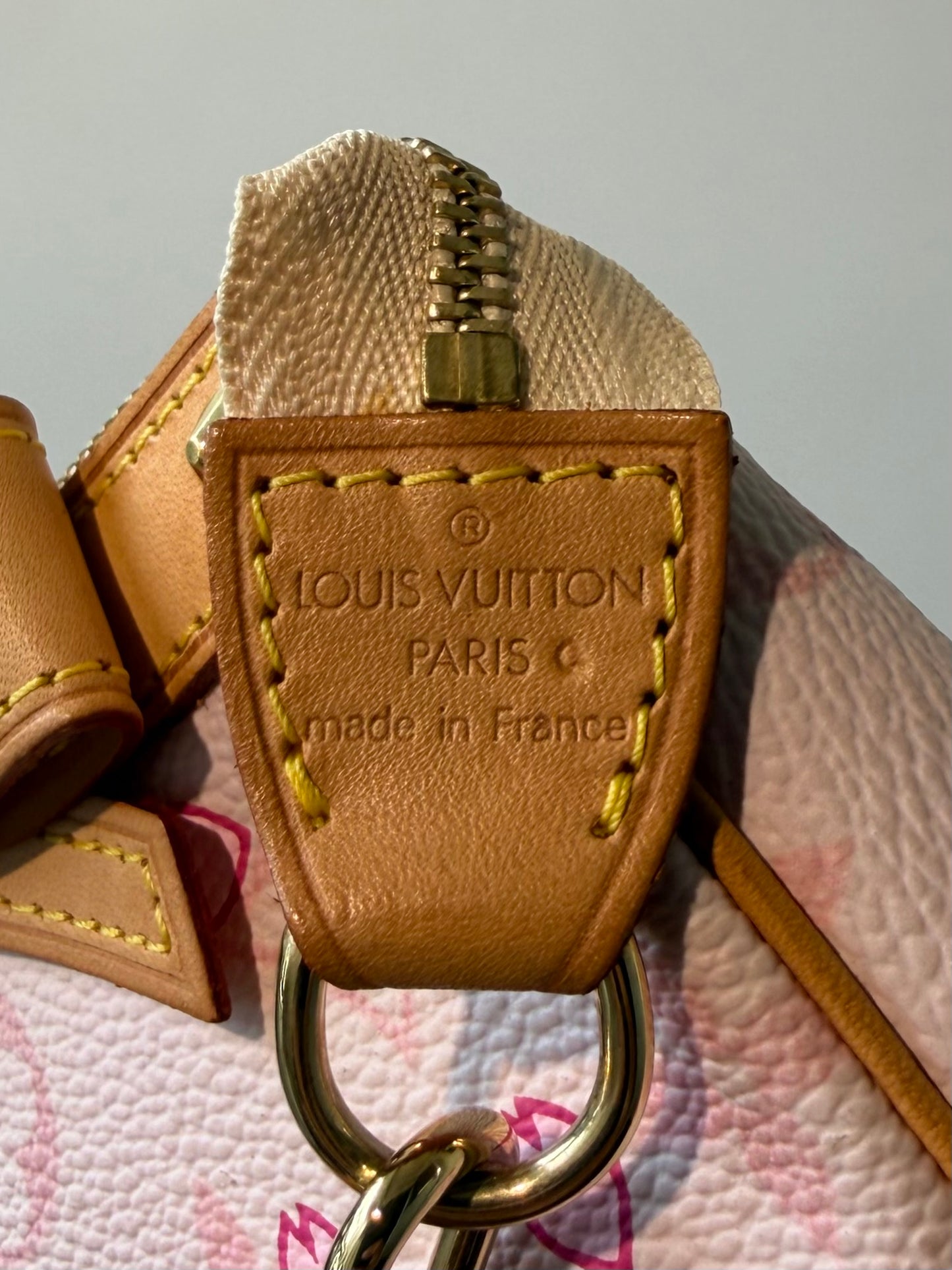 Louis Vuitton Takashi Murakami Pink Cherry Blossom Pochette