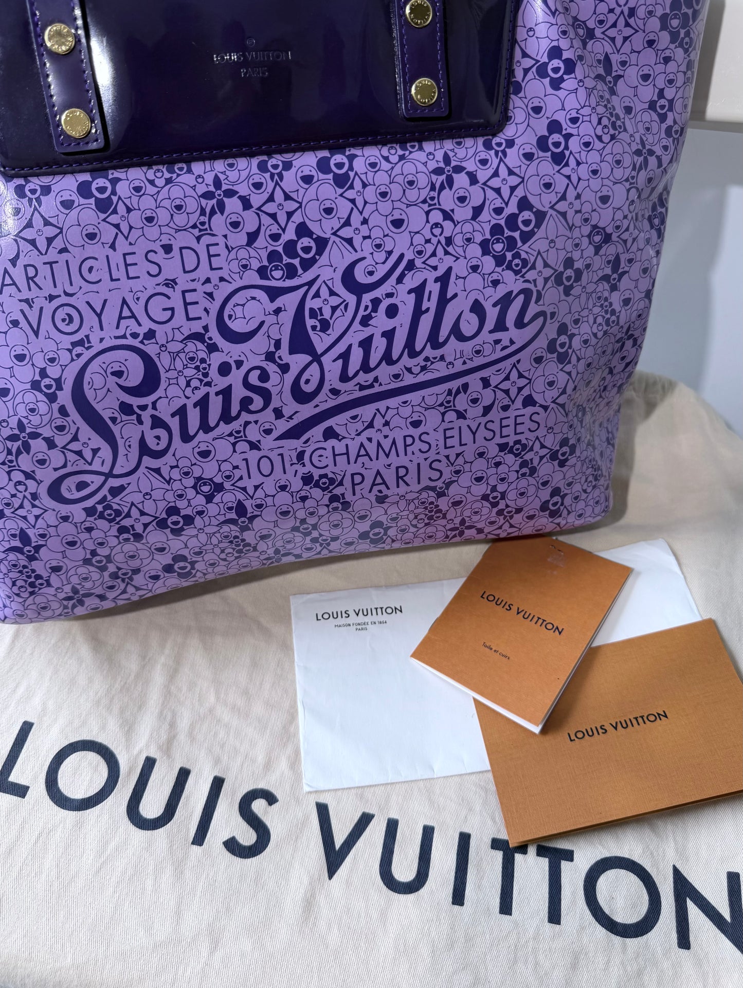 Louis Vuitton Takashi Murakami Cosmic Blossom PM Tote