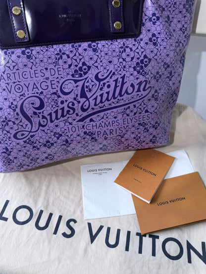 Louis Vuitton Takashi Murakami Cosmic Blossom PM Tote