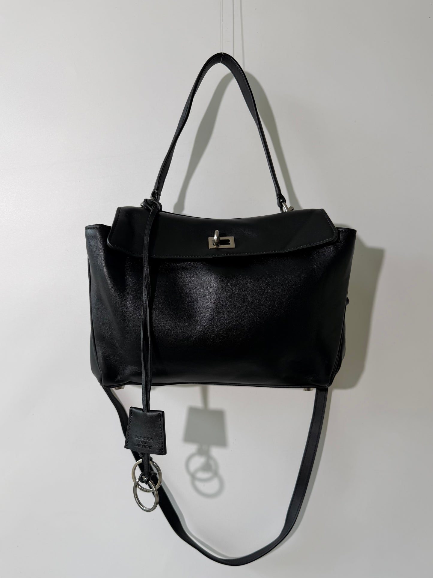 Balenciaga Rodeo Medium Black Tote Bag