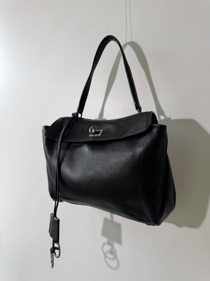 Balenciaga Rodeo Medium Black Tote Bag