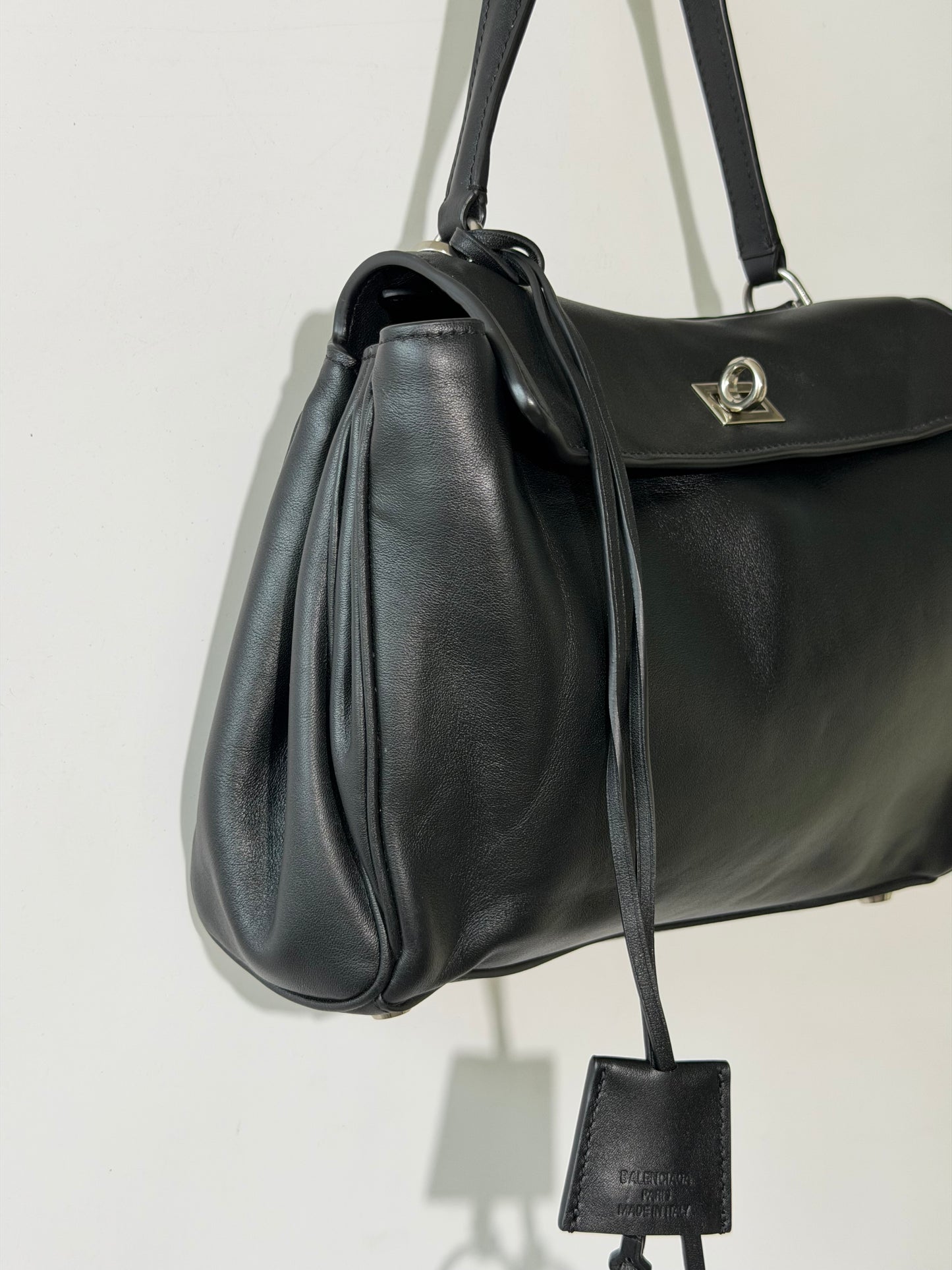 Balenciaga Rodeo Medium Black Tote Bag