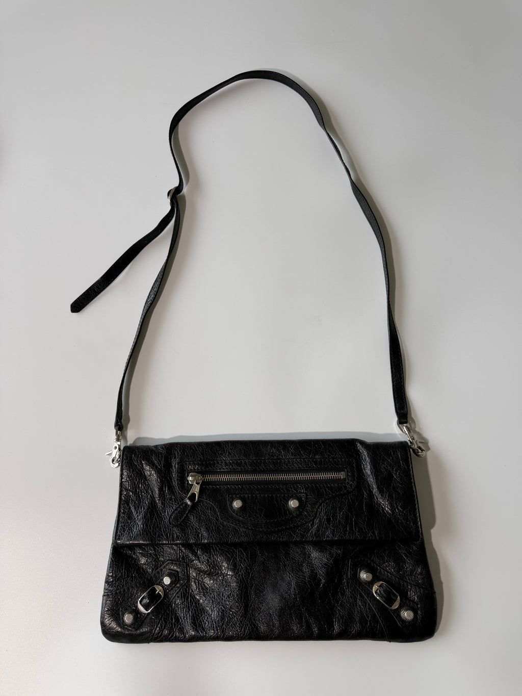 Balenciaga Giant 12 Envelope Clutch Crossbody Bag