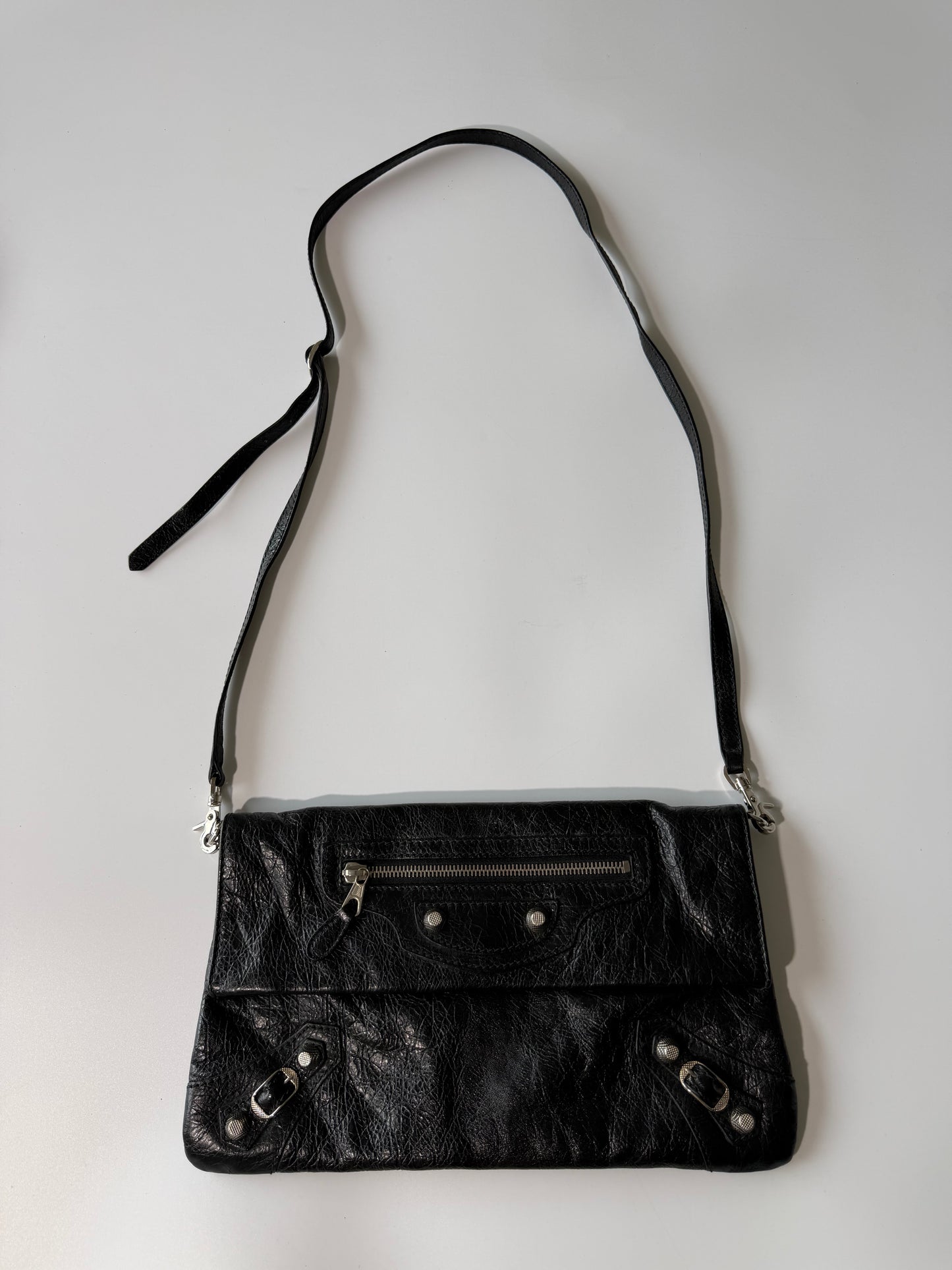 Balenciaga Giant 12 Envelope Clutch Crossbody Bag